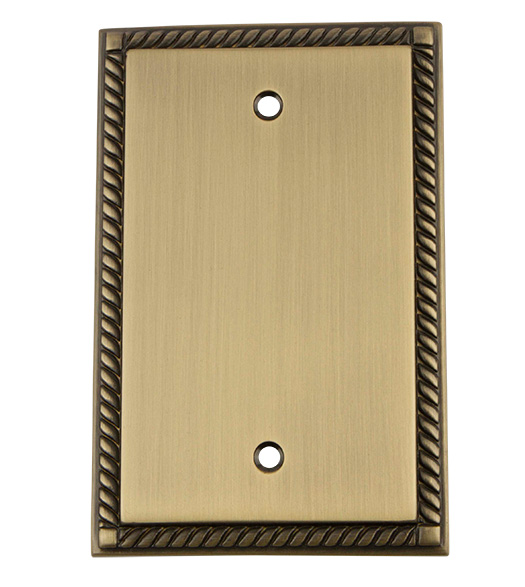 Blank Rope Switch Plate