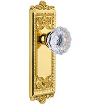 Windsor Plate With Fontainebleau Knob, Grandeur WINFON