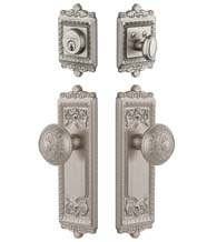 Single Cylinder Windsor Knob and Deadbolt Combo, Grandeur WINWINCOM