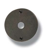 Large Round Bronze Doorbell Plate, Hamilton DBP-102-BP