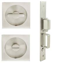 Urban Flush Pull Privacy Set, INOX FH23PD8440