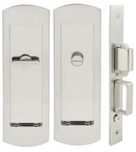 Arc Pocket Door Privacy Set, INOX FH29PD8440