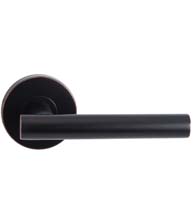 Copenhagen Stainless Steel Lever with Round Rosette, INOX RA106