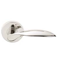 Stainless Steel Stratus Lever with Round Rose, INOX RA227