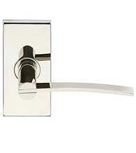 Horizon Stainless Steel Lever with Rectangular Rosette, INOX SH217