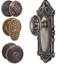 Elegant Ornate Door Knobs