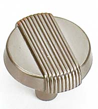 Satin Nickel Wired Cabinet Knob, Laurey 39028