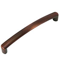 5 Inch Venetian Bronze Aventura Cabinet Pull, Laurey 74777