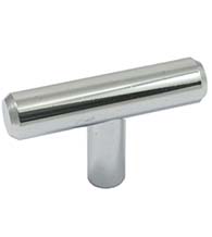 Polished Chrome Melrose T-Knob, Laurey 87926