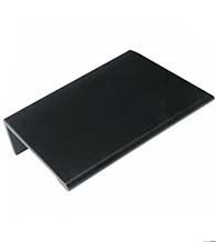 Matte Black Edge Pull, Laurey EDGE-PULL-MB