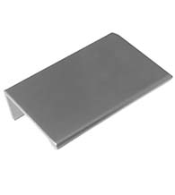 Satin Nickel Edge Pull, Laurey EDGE-PULL-SN