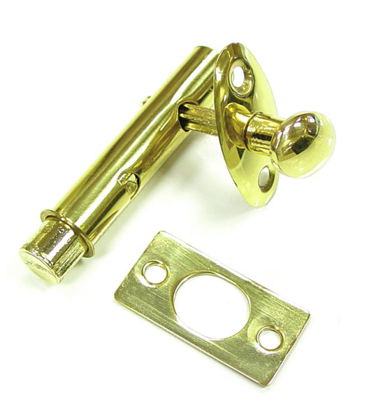 Solid Brass Mortise Bolt