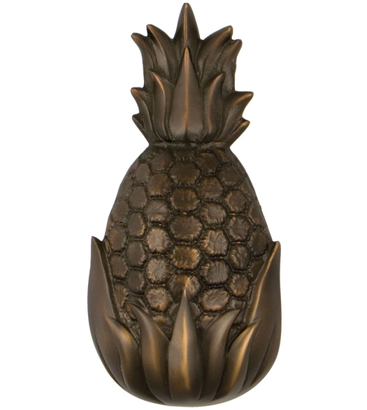 6 Inch Oiled Bronze Palm Springs Pineapple Door Knocker