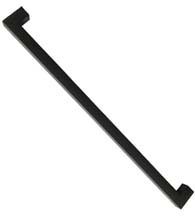 Matte Black 36 Inch Square Pull, DWD MSQP36-622