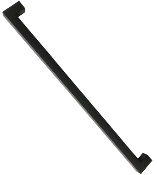 Matte Black 42 Inch Square Pull, DWD MSQP42622