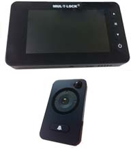 Premium Digital Camera Door Viewer with Motion Sensor, Mul-T-Lock ACC-DDV-5140