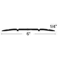 6 x 1/4 x 72 Saddle Threshold, NGP 613-72
