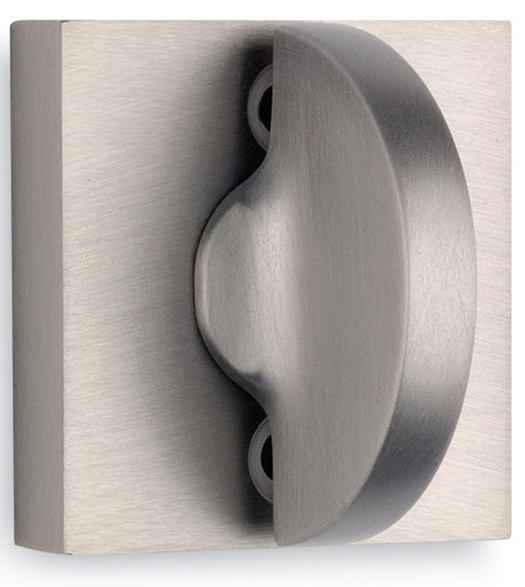 Omnia Square Brass Privacy Bolt