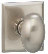 Egg Knob With Rectangular Rose, Omnia 434RT