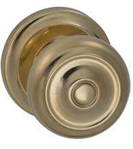 Traditional Button Door Knob, Omnia 473/00