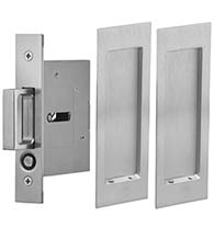 7 Inch Pocket Door Passage Set, Omnia 7035/N