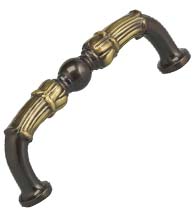 Ornate Tulip Cabinet Pull, Omnia 7432