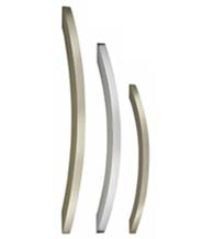 Ultra Sleek Cabinet Pull, Omnia 9007
