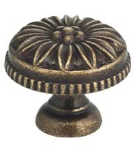 Sunflower Cabinet Knob, Omnia 9130/30