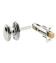 Beveled Turnpiece Mortise Privacy Bolt, Omnia 9163