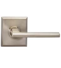 Modern Lever with Rectangular Rose, Omnia 925RT