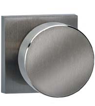 Modern Knob with Square Rose, Omnia 935SQ