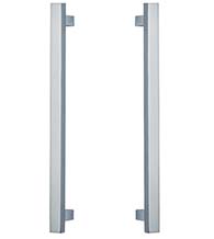 Back-to-Back Modern Rectangular Door Pull Set, Omnia BTB-9010P