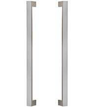 Back-to-Back Modern Milan Door Pull Set, Omnia BTB-9024P