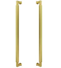 Maddox Door Pull Back-to-Back Pair, Omnia BTB-9029P