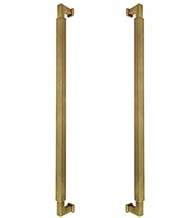 Back-to-Back Reed Door Pulls, Pair, Omnia BTB-9031P