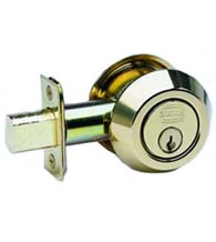 Modern Double Cylinder Deadbolt,  Omnia D0806AC