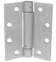 4 x 4  x Square Corners Heavy Duty Spring Hinge, Pair, PBB-SP814040