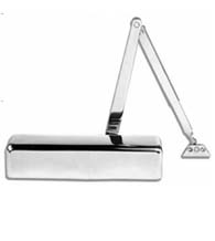 Grade 1 Brushed Chrome Door Closer, PDQ 5101-BCPA-626