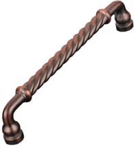 12 Inch Twisted Door Handle, RK International PH-4803