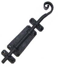 4-1/2 Inch Swirled Slide Bolt, Acorn RL3BP