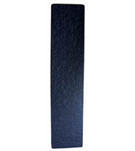 15 Inch Black Iron Push Plate, Acorn RMLBP