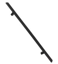 Matte Black 36 Inch Rectangular Door Handle