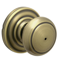 Andover Door Knob, Schlage F-AND