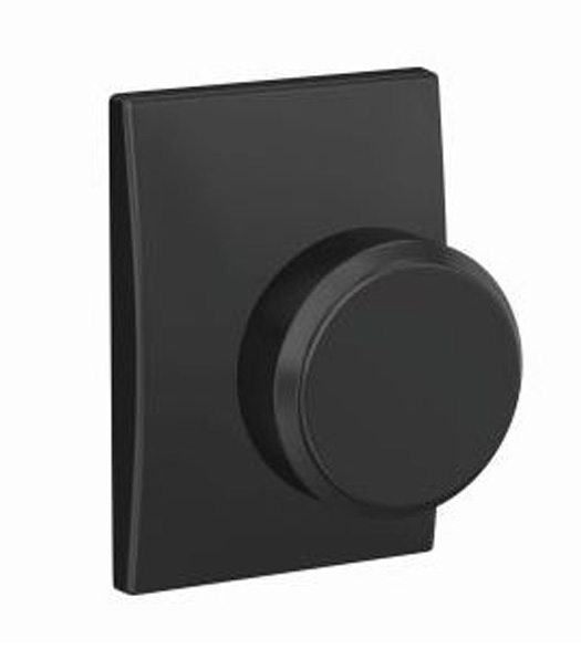 Modern Bowery Knobset with Century Rosette