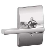 Latitude Lever With Century Rose, Schlage F-LAT-CEN