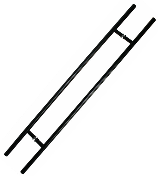 30 Inch Glass Door Ladder Pulls, Pair, SGS SDH018HL