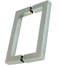 6 Inch Center to Center Square Back to Back Pull, Pair, SDQ-600