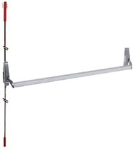 42-inch or less Grade 2 Concealed Vertical Rod Door Exit Device DC-CVR