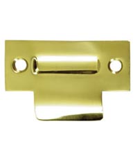 Solid Brass T-Strike for Roller Catch, Deltana TSRCA275