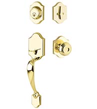 Traditional Everly Handleset with Lewiston Knob, Yale YEVY44-LTN